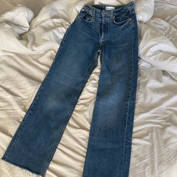 zara straight leg jeans - Picture 2 of 5